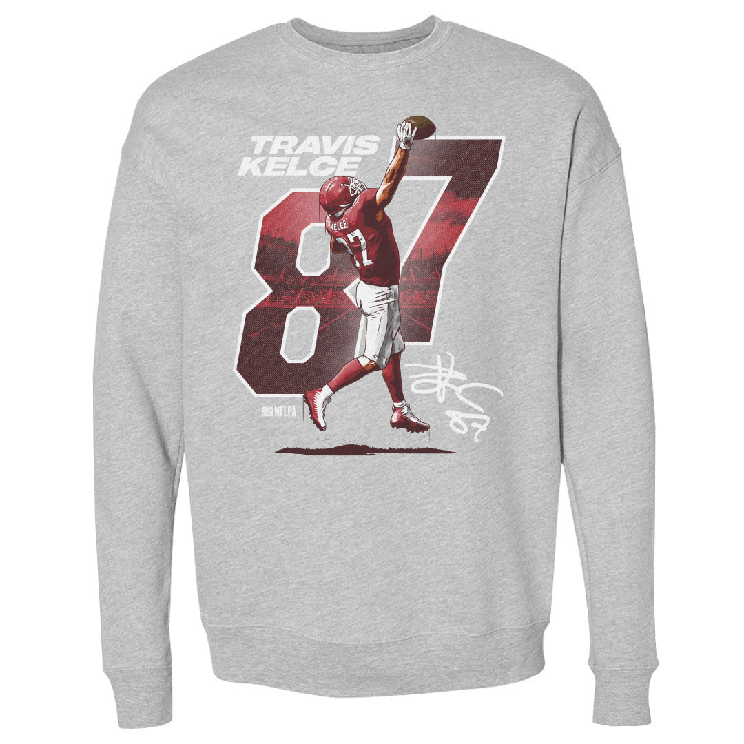 Travis Kelce Men&#39;s Crewneck Sweatshirt | 500 LEVEL