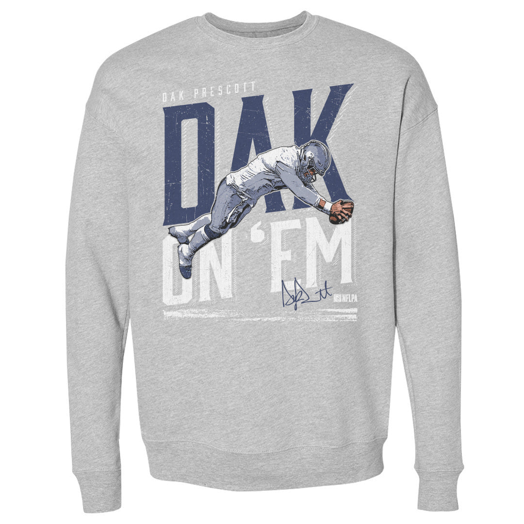 Dak Prescott Men&#39;s Crewneck Sweatshirt | 500 LEVEL