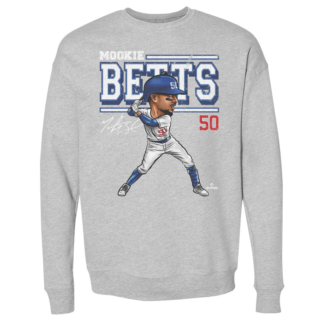 Mookie Betts Men&#39;s Crewneck Sweatshirt | 500 LEVEL