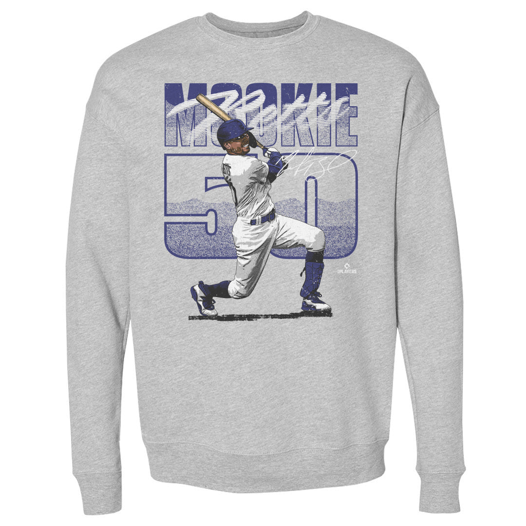 Mookie Betts Men&#39;s Crewneck Sweatshirt | 500 LEVEL