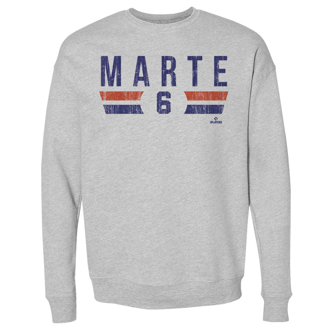 Starling Marte Men&#39;s Crewneck Sweatshirt | 500 LEVEL