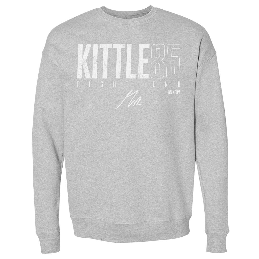 George Kittle Men&#39;s Crewneck Sweatshirt | 500 LEVEL