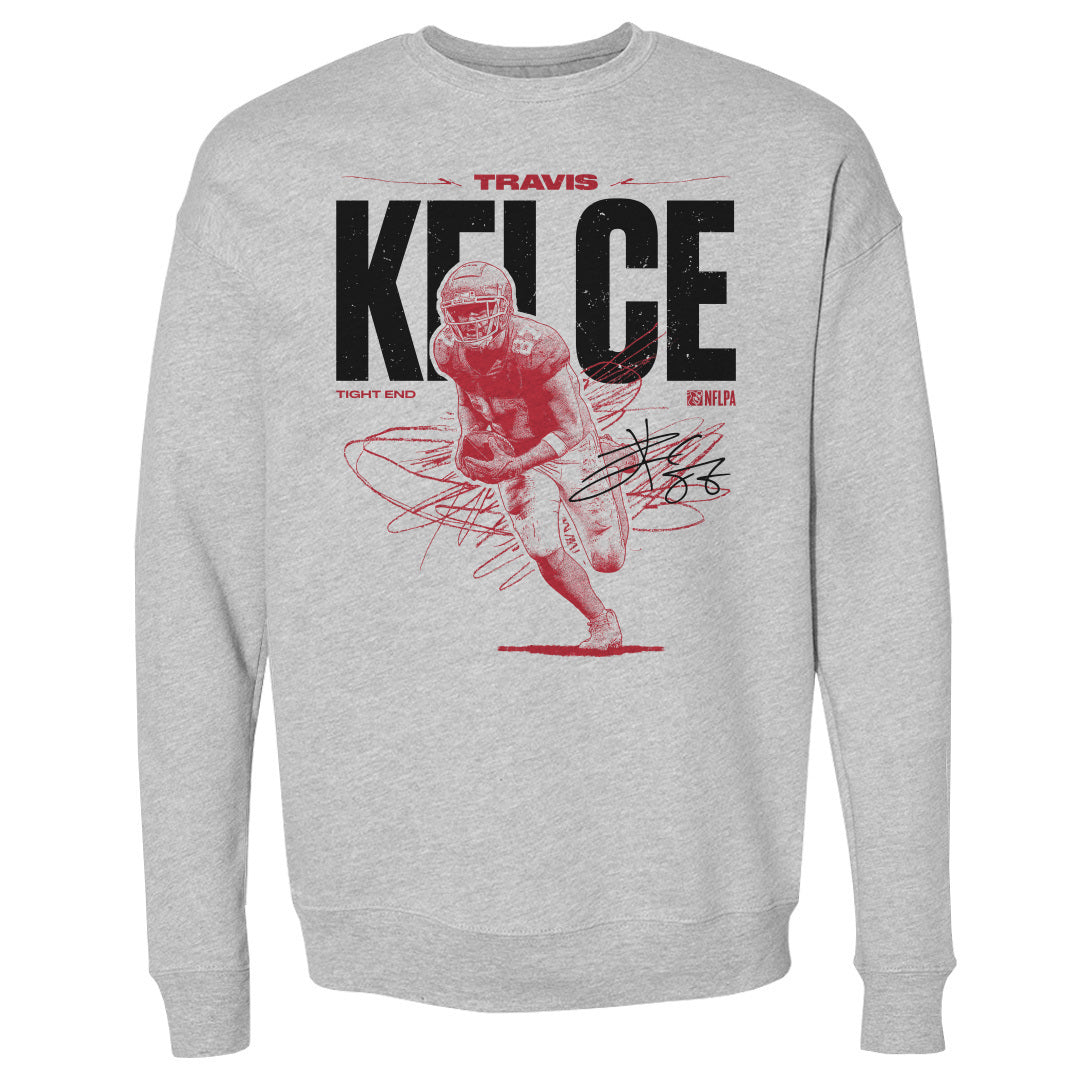 Travis Kelce Men&#39;s Crewneck Sweatshirt | 500 LEVEL