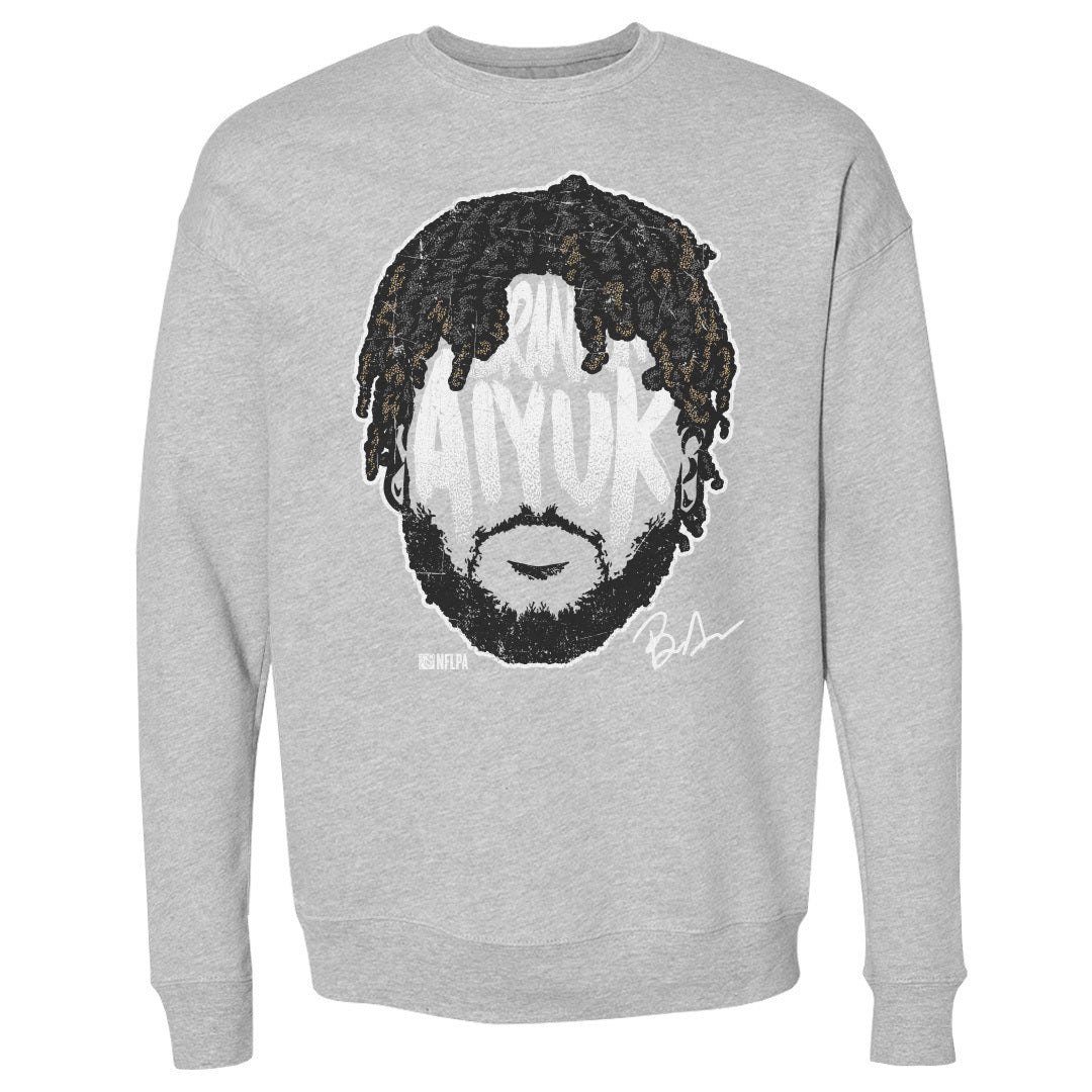 Brandon Aiyuk Men&#39;s Crewneck Sweatshirt | 500 LEVEL