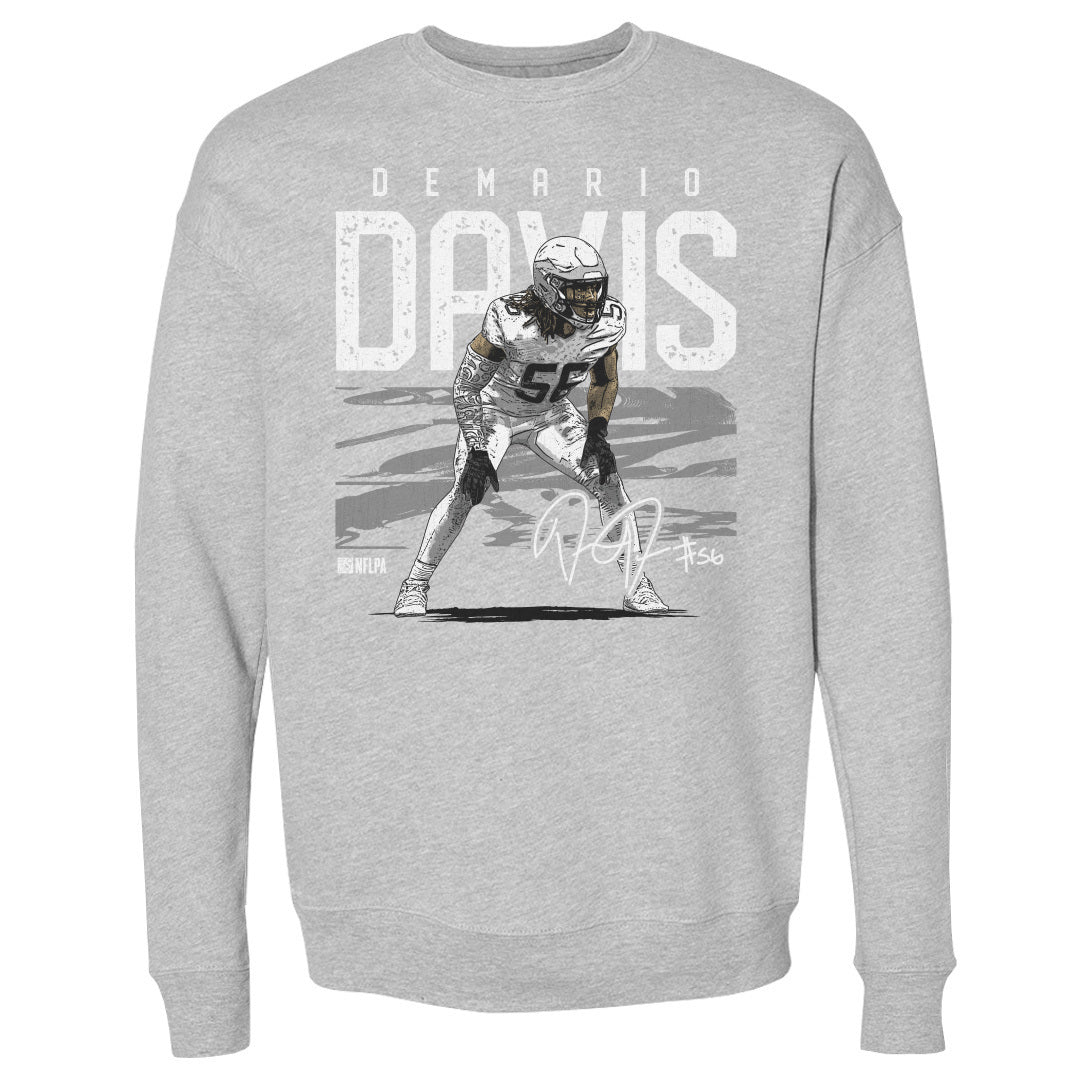 Demario Davis Men&#39;s Crewneck Sweatshirt | 500 LEVEL