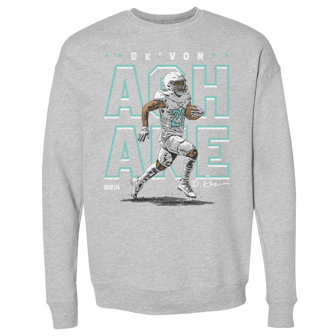 De&#39;Von Achane Men&#39;s Crewneck Sweatshirt | 500 LEVEL