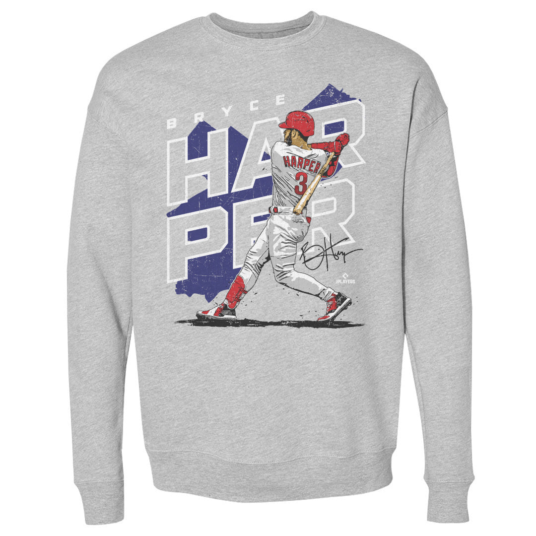 Bryce Harper Men&#39;s Crewneck Sweatshirt | 500 LEVEL