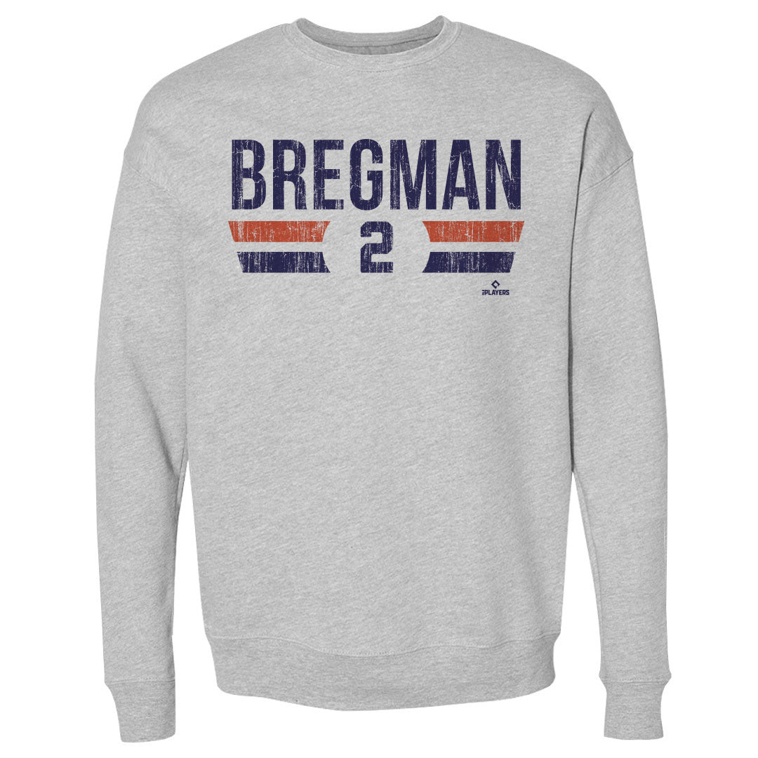 Alex Bregman Men&#39;s Crewneck Sweatshirt | 500 LEVEL