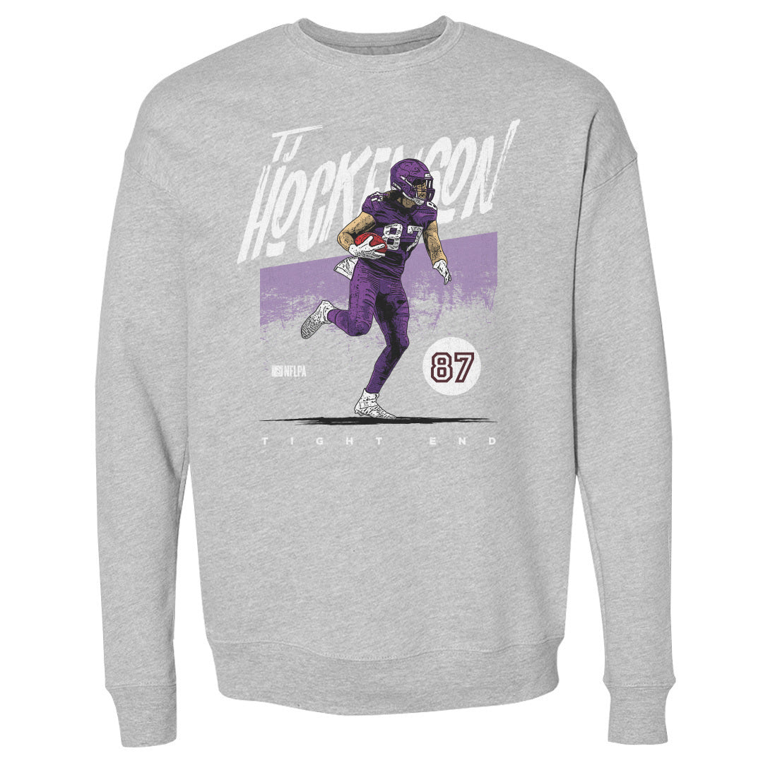 T.J. Hockenson Men&#39;s Crewneck Sweatshirt | 500 LEVEL