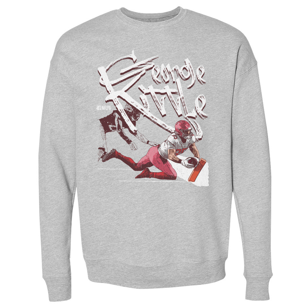 George Kittle Men&#39;s Crewneck Sweatshirt | 500 LEVEL