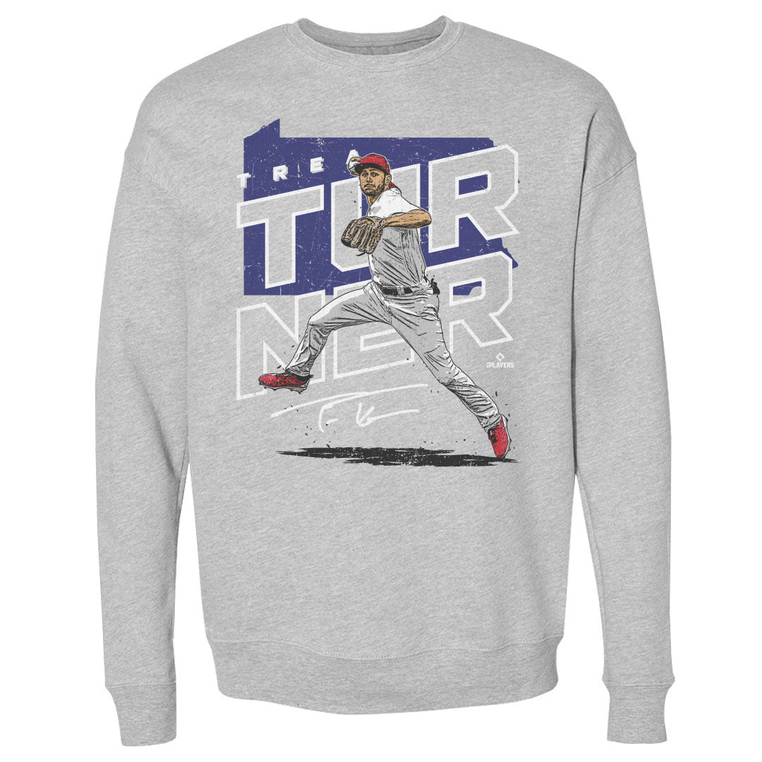 Trea Turner Men&#39;s Crewneck Sweatshirt | 500 LEVEL