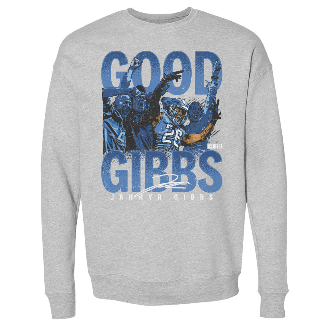 Jahmyr Gibbs Men&#39;s Crewneck Sweatshirt | 500 LEVEL