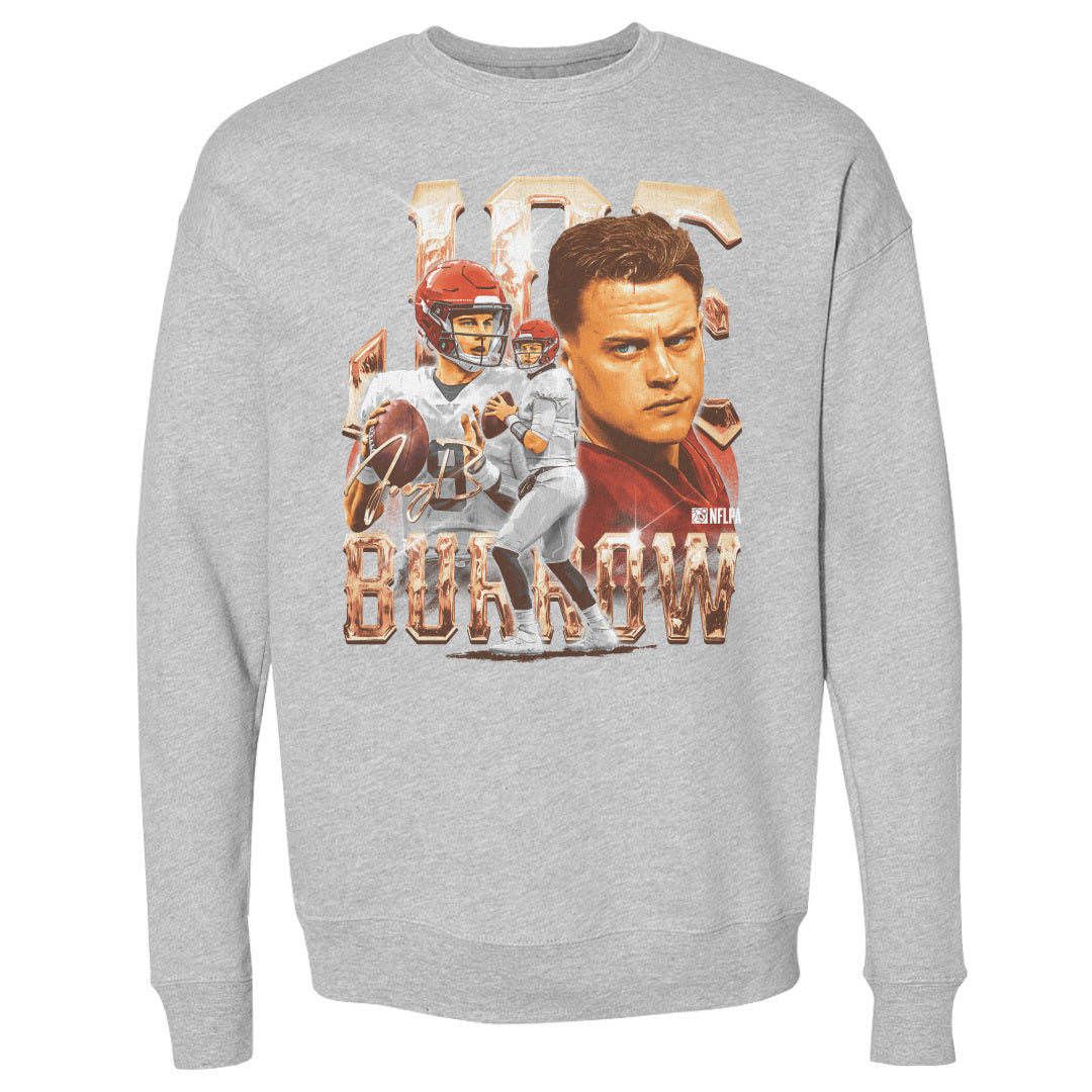 Joe Burrow Men&#39;s Crewneck Sweatshirt | 500 LEVEL