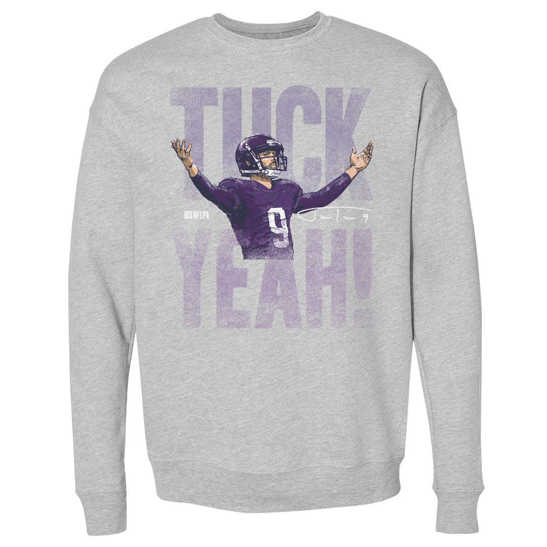 Justin Tucker Men's Crewneck Sweatshirt, Baltimore Football Men's Crewneck  Sweatshirt