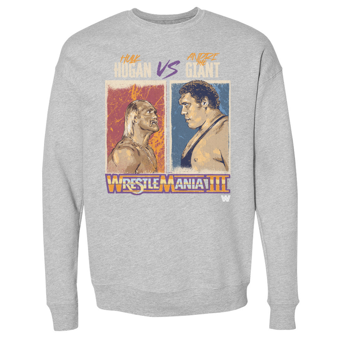 Hulk Hogan Men&#39;s Crewneck Sweatshirt | 500 LEVEL