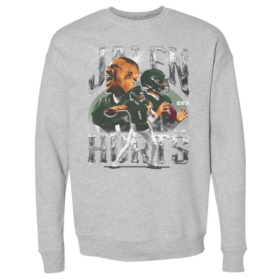 Jalen Hurts Men&#39;s Crewneck Sweatshirt | 500 LEVEL