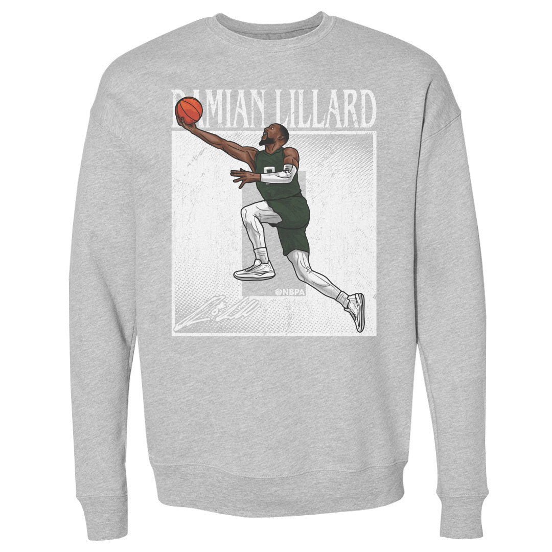 Damian Lillard Men&#39;s Crewneck Sweatshirt | 500 LEVEL