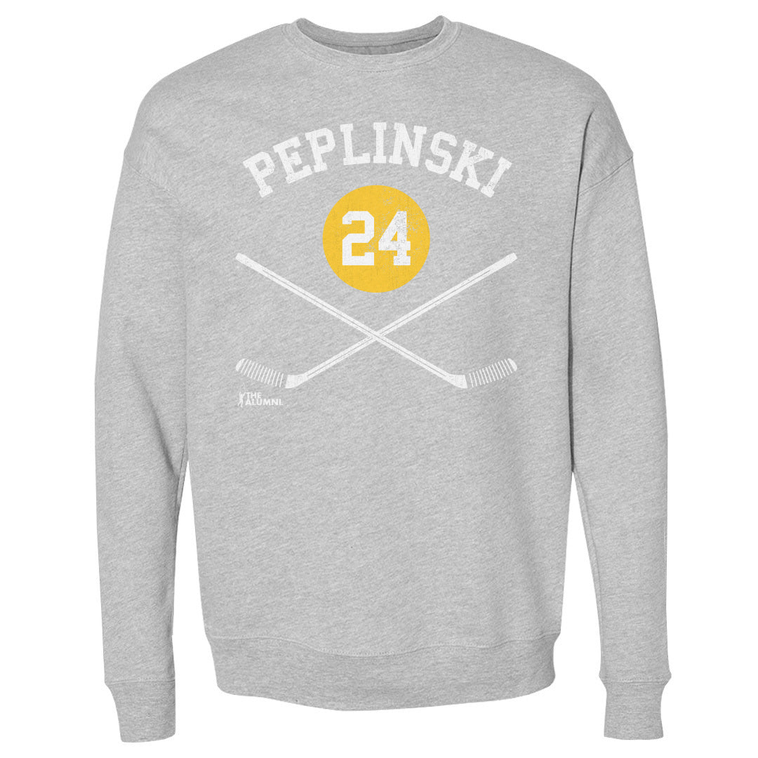 Jim Peplinski Men&#39;s Crewneck Sweatshirt | 500 LEVEL