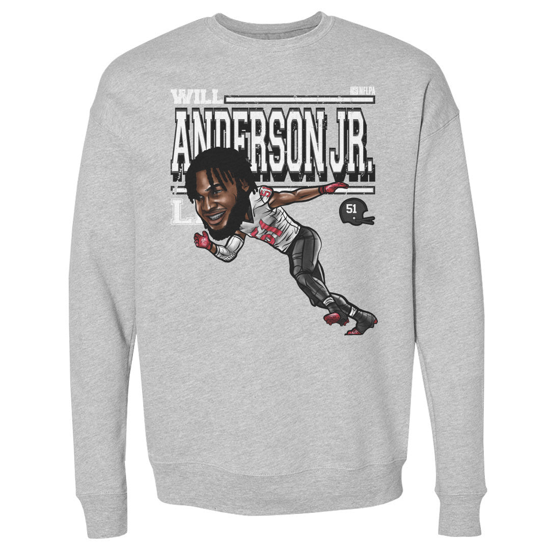 Will Anderson Jr. Men&#39;s Crewneck Sweatshirt | 500 LEVEL