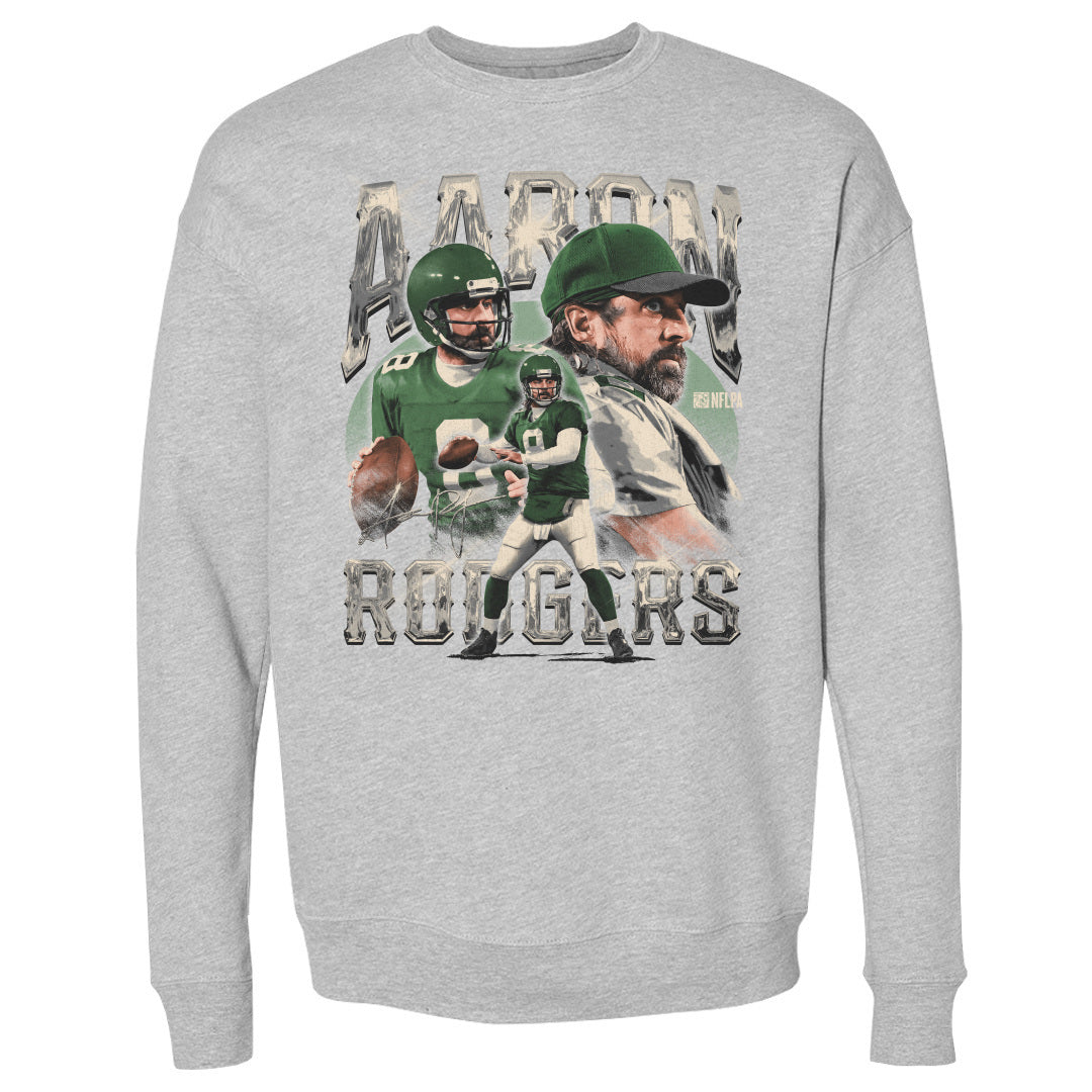 Aaron Rodgers Men&#39;s Crewneck Sweatshirt | 500 LEVEL