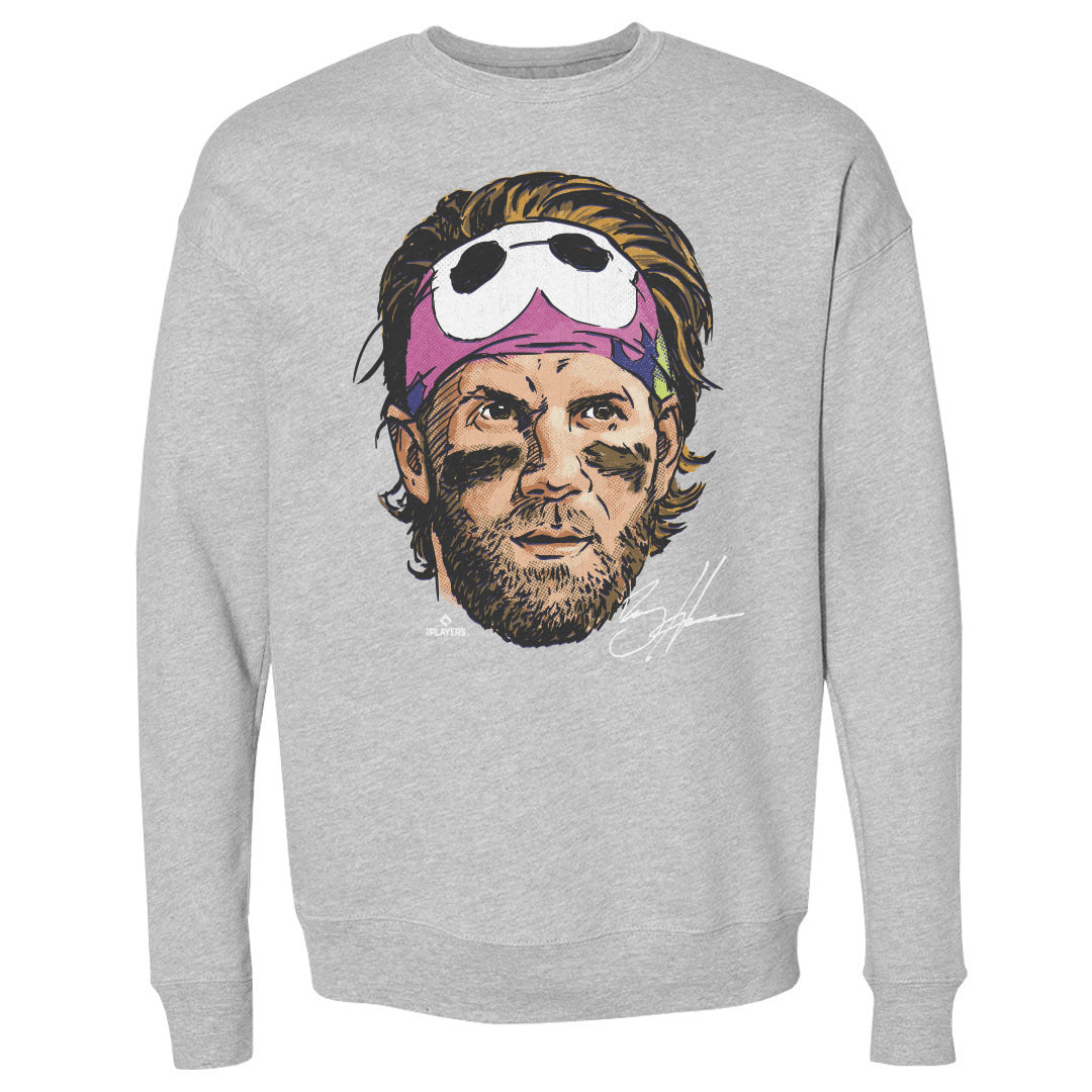 Bryce Harper Men&#39;s Crewneck Sweatshirt | 500 LEVEL