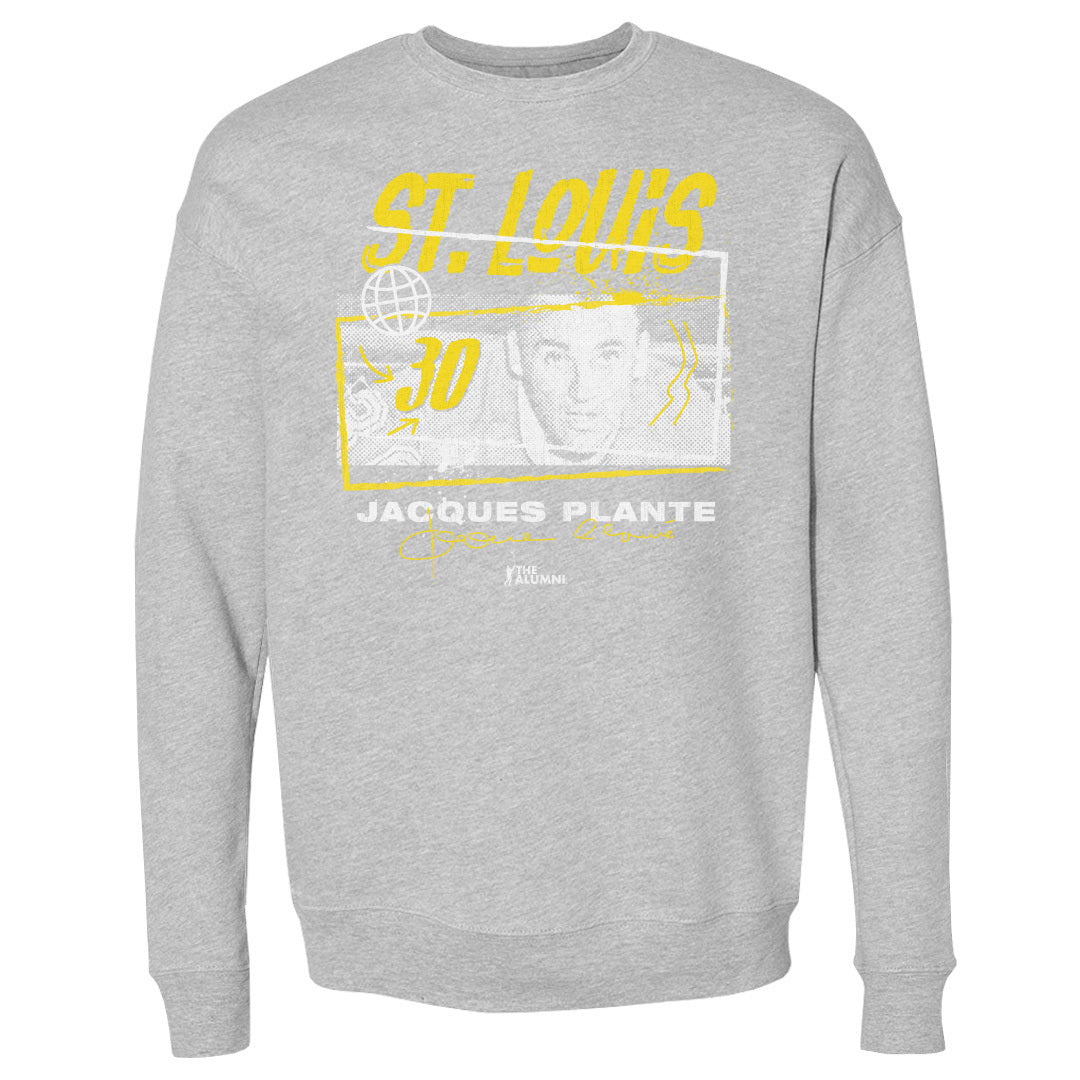 Jacques Plante Men&#39;s Crewneck Sweatshirt | 500 LEVEL