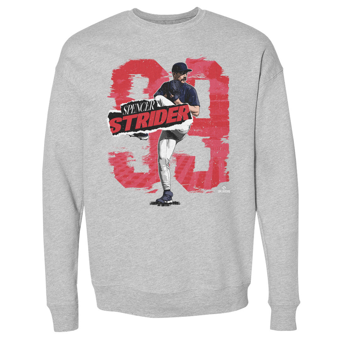 Spencer Strider Men&#39;s Crewneck Sweatshirt | 500 LEVEL