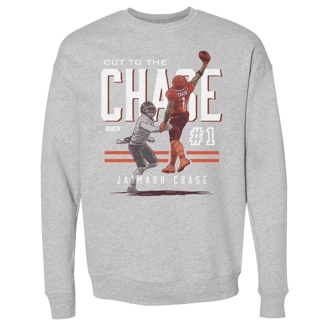 Ja&#39;Marr Chase Men&#39;s Crewneck Sweatshirt | 500 LEVEL