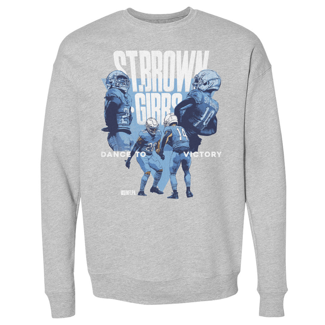 Jahmyr Gibbs Men&#39;s Crewneck Sweatshirt | 500 LEVEL