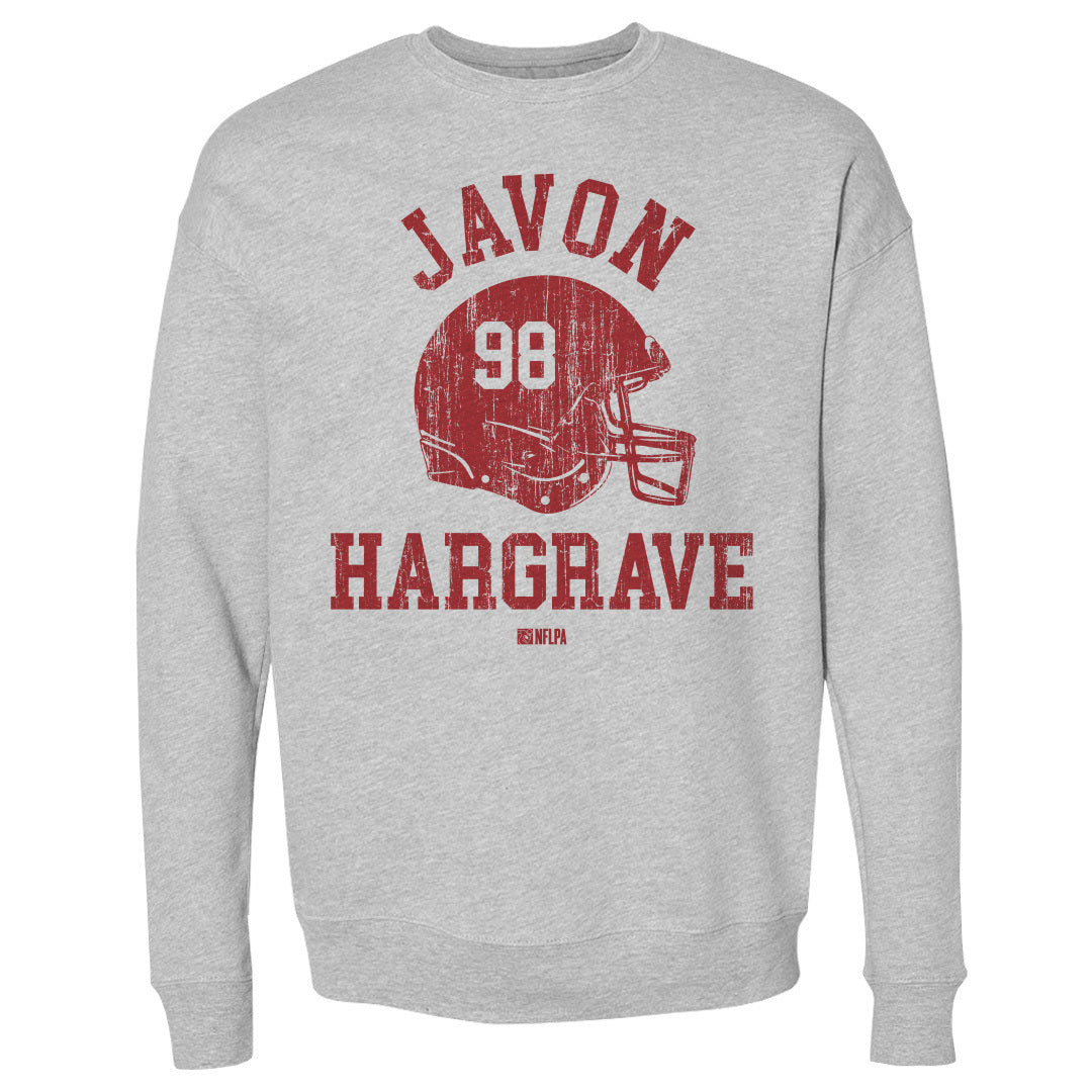 Javon Hargrave Men&#39;s Crewneck Sweatshirt | 500 LEVEL