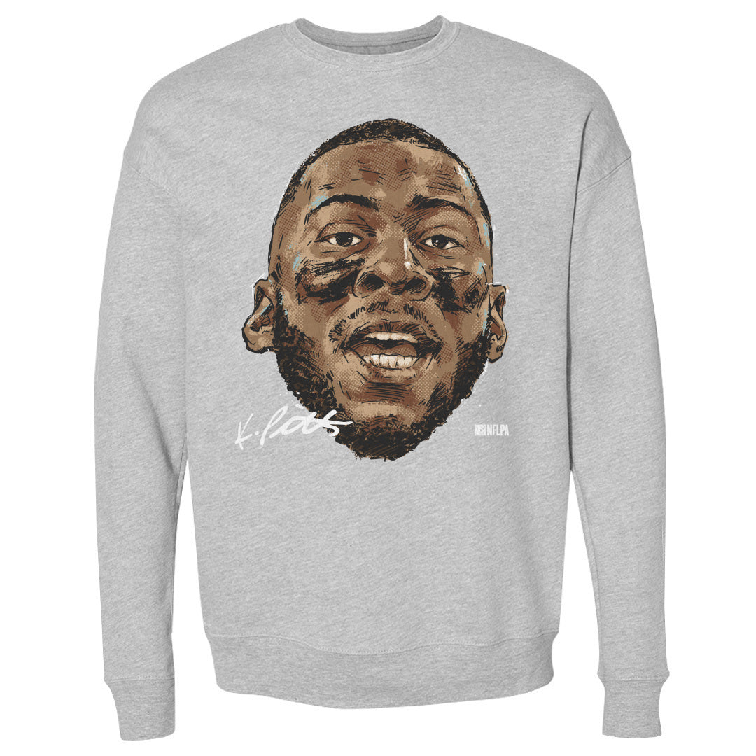 Kyle Pitts Men&#39;s Crewneck Sweatshirt | 500 LEVEL