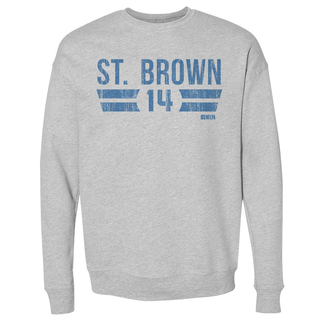 Amon-Ra St. Brown Men's Crewneck Sweatshirt