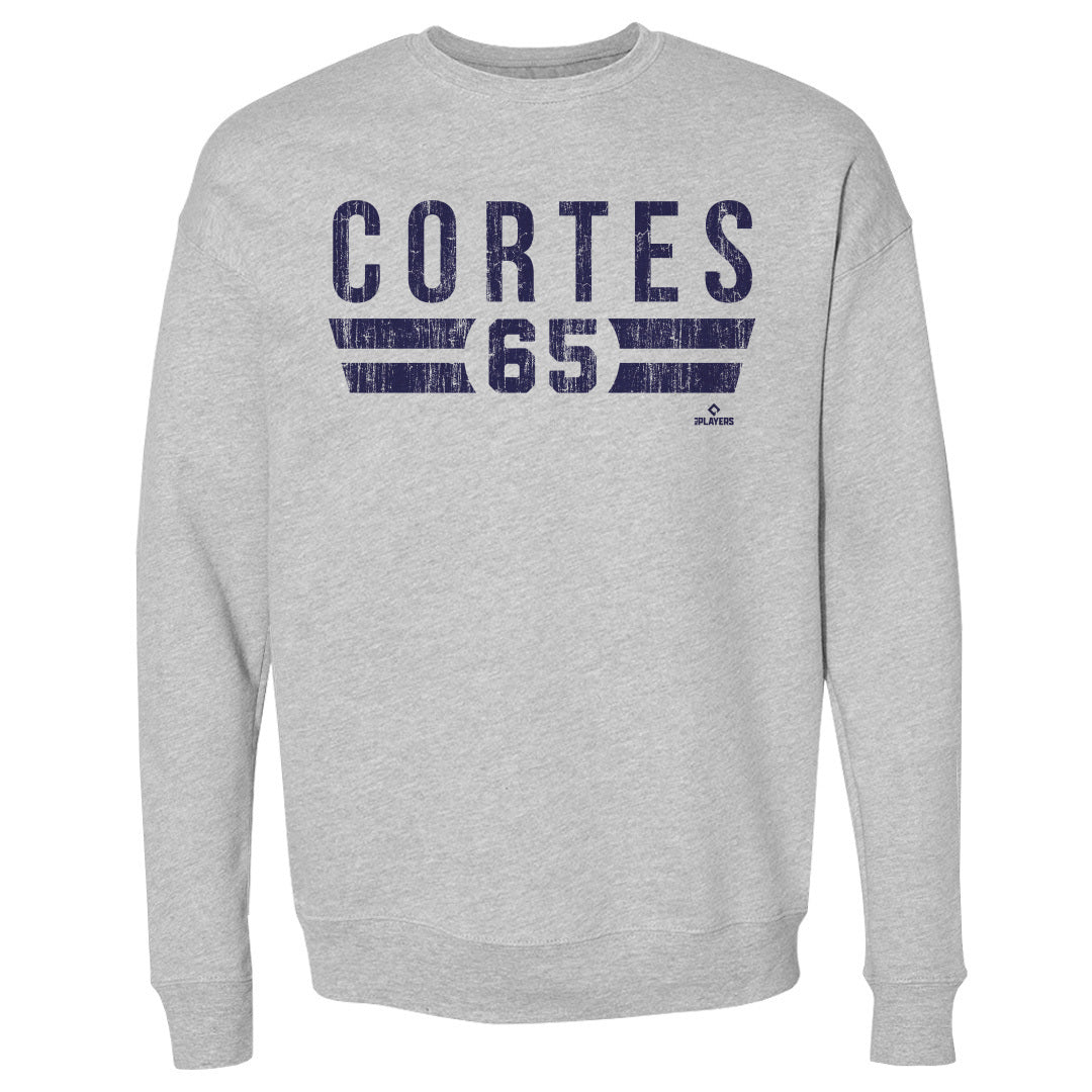 Nestor Cortes Men&#39;s Crewneck Sweatshirt | 500 LEVEL