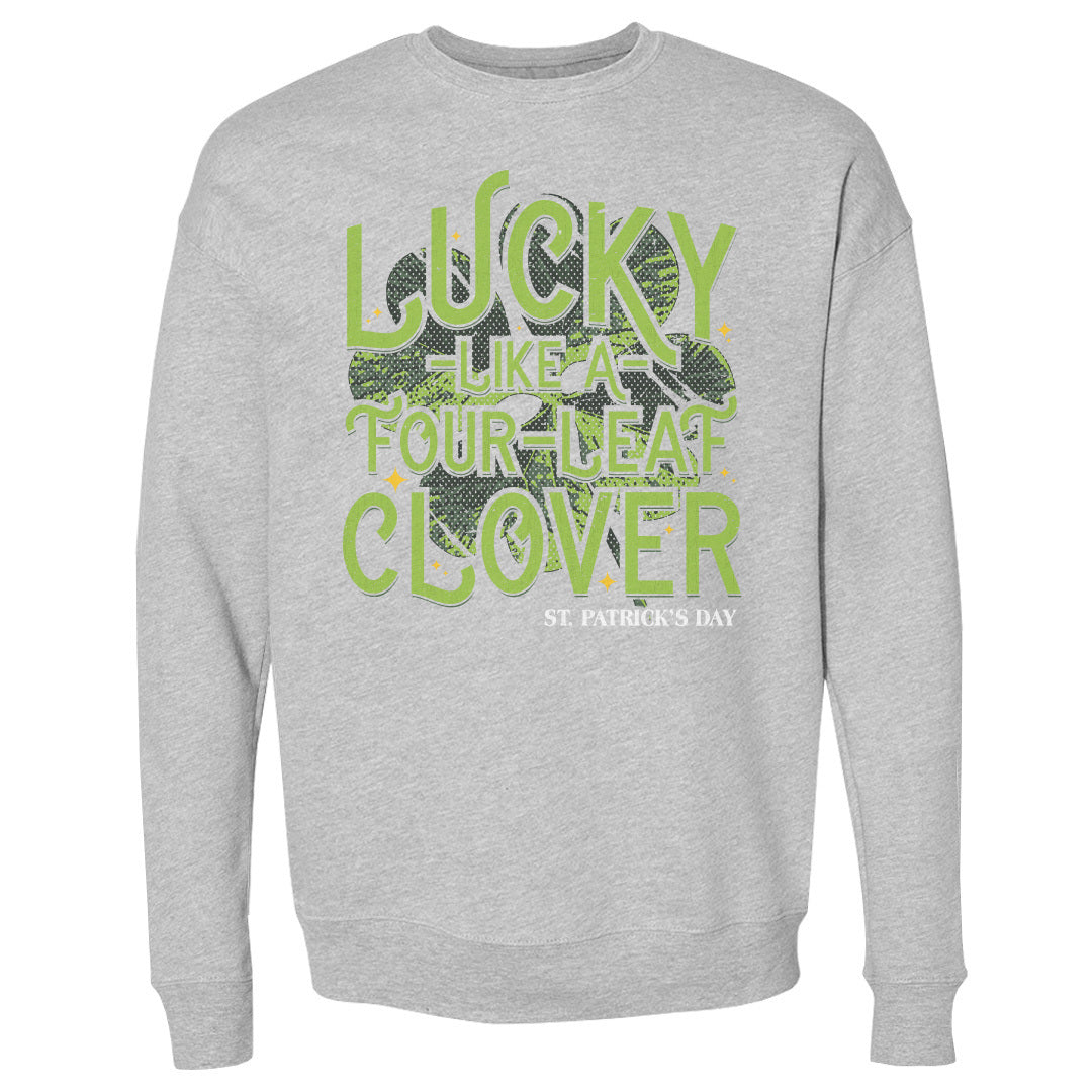 St. Patrick&#39;s Day Men&#39;s Crewneck Sweatshirt | 500 LEVEL