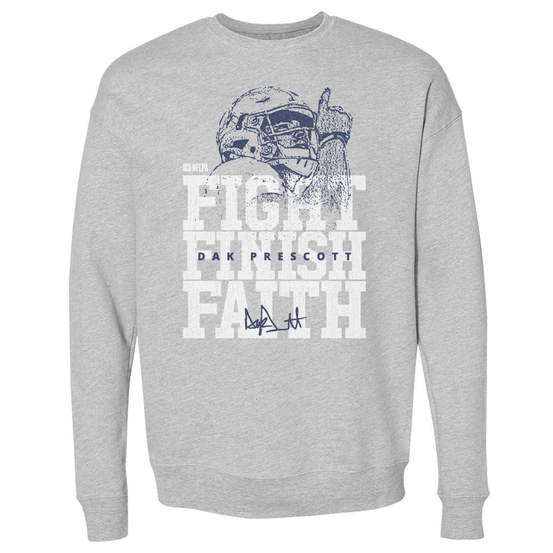 Dak Prescott Men&#39;s Crewneck Sweatshirt | 500 LEVEL