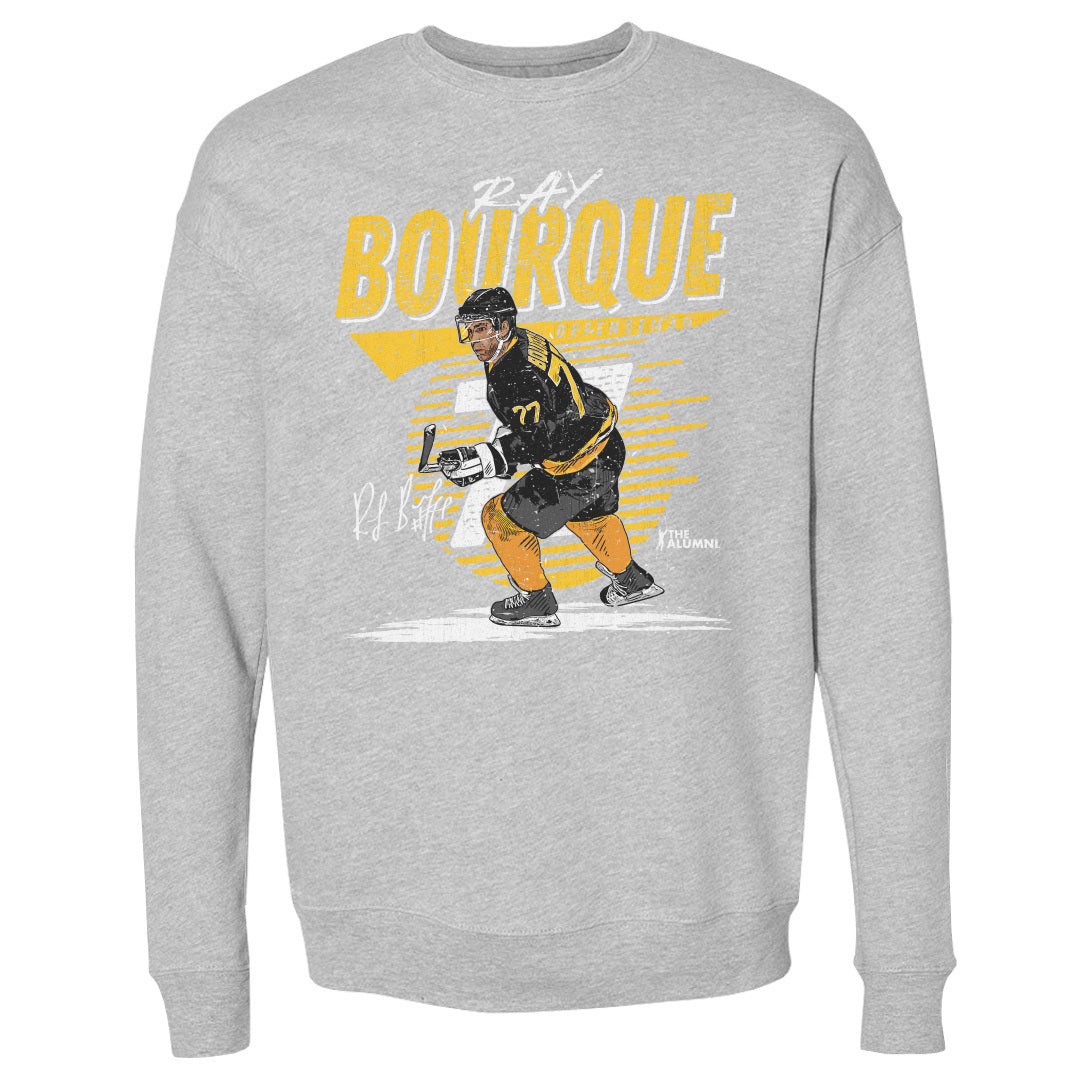 Ray Bourque Men&#39;s Crewneck Sweatshirt | 500 LEVEL