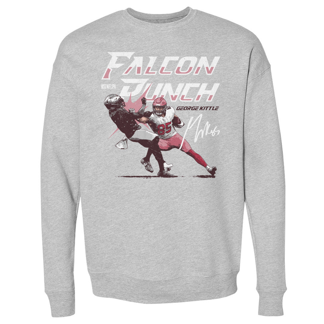 George Kittle Men&#39;s Crewneck Sweatshirt | 500 LEVEL