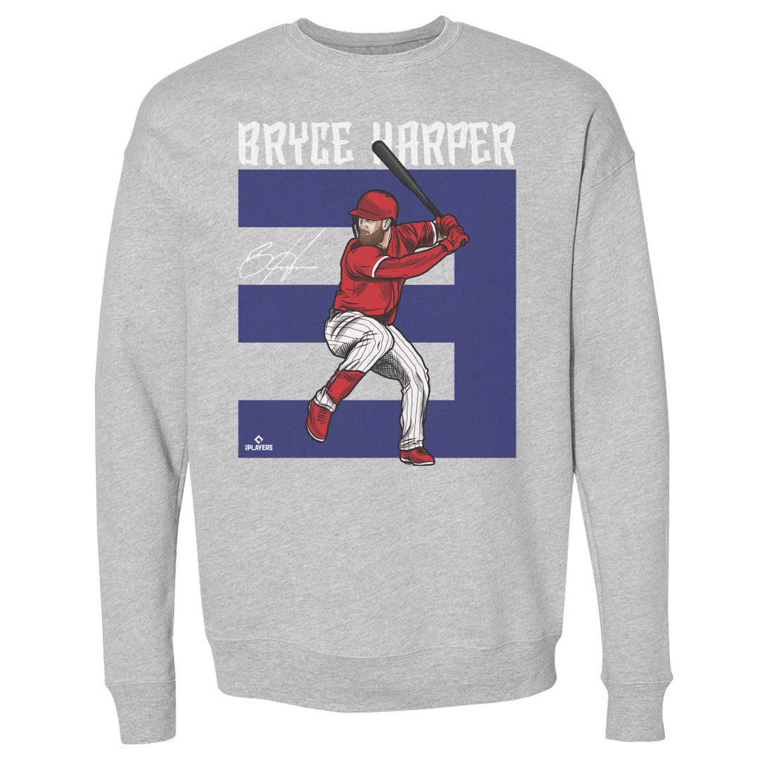 Bryce Harper Men&#39;s Crewneck Sweatshirt | 500 LEVEL