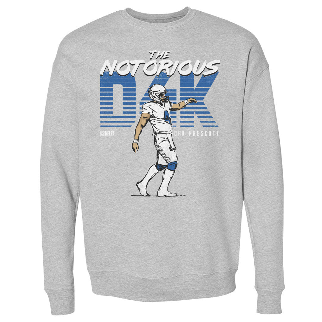 Dak Prescott Men&#39;s Crewneck Sweatshirt | 500 LEVEL