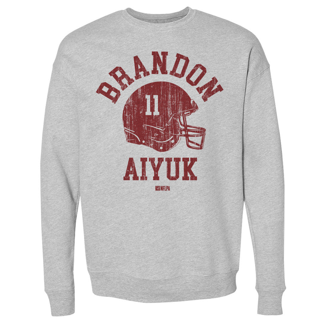 Brandon Aiyuk Men&#39;s Crewneck Sweatshirt | 500 LEVEL