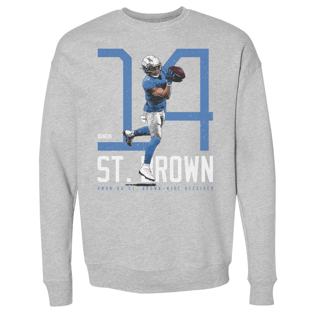 Amon-Ra St. Brown Men&#39;s Crewneck Sweatshirt | 500 LEVEL