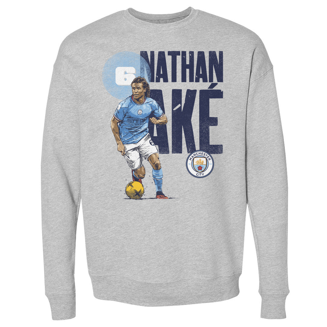 Nathan Ake Men&#39;s Crewneck Sweatshirt | 500 LEVEL