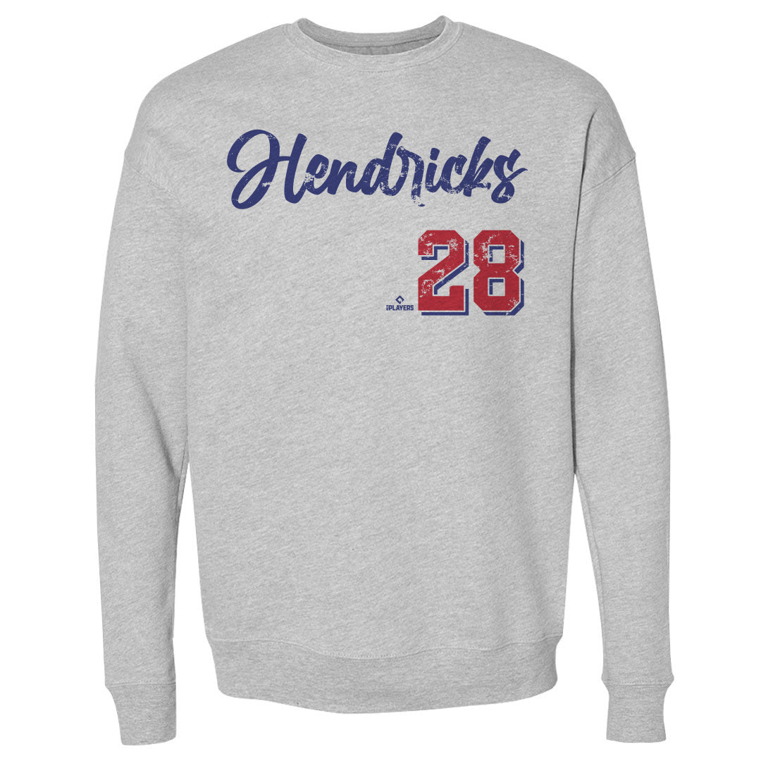 Kyle Hendricks Men&#39;s Crewneck Sweatshirt | 500 LEVEL