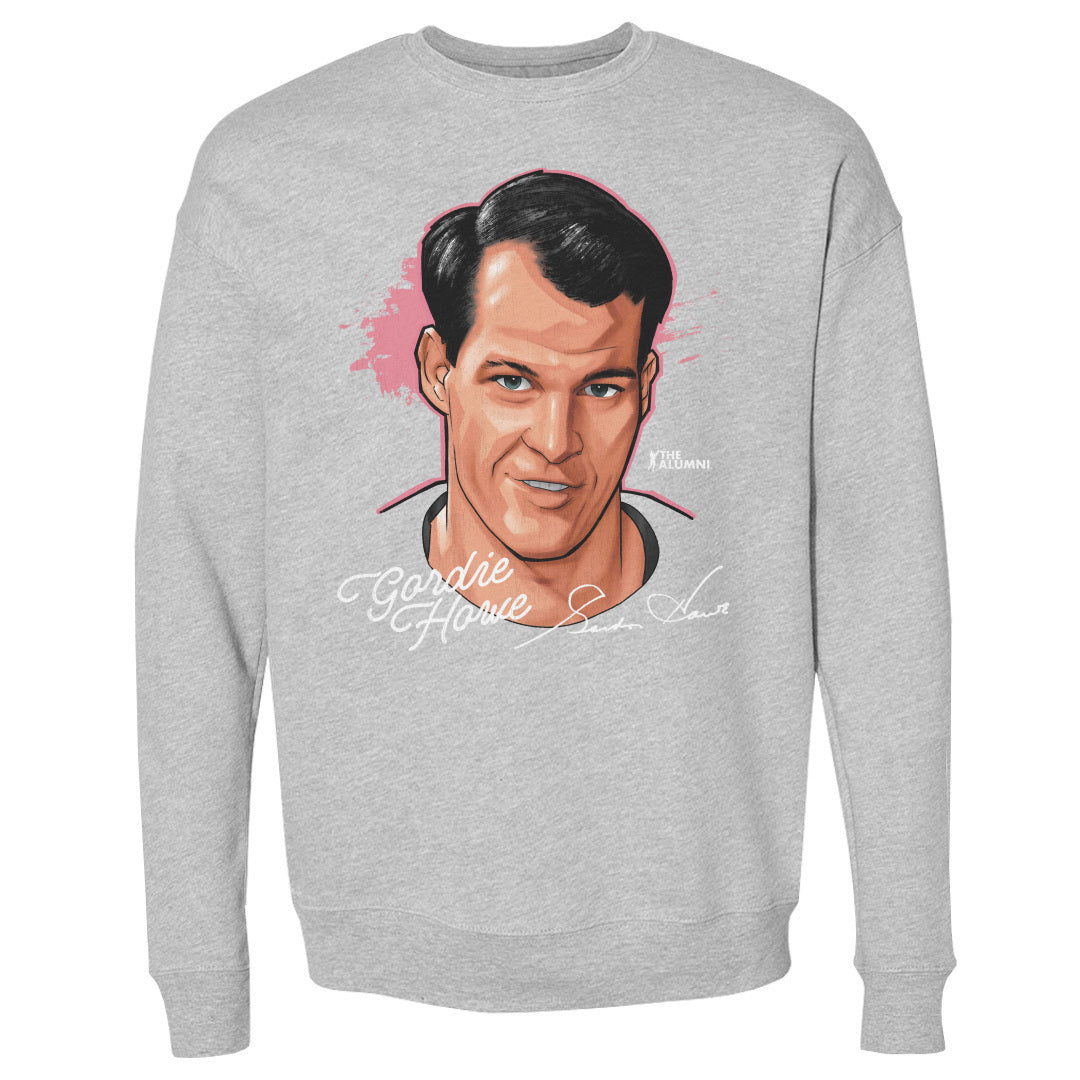 Gordie Howe Men&#39;s Crewneck Sweatshirt | 500 LEVEL