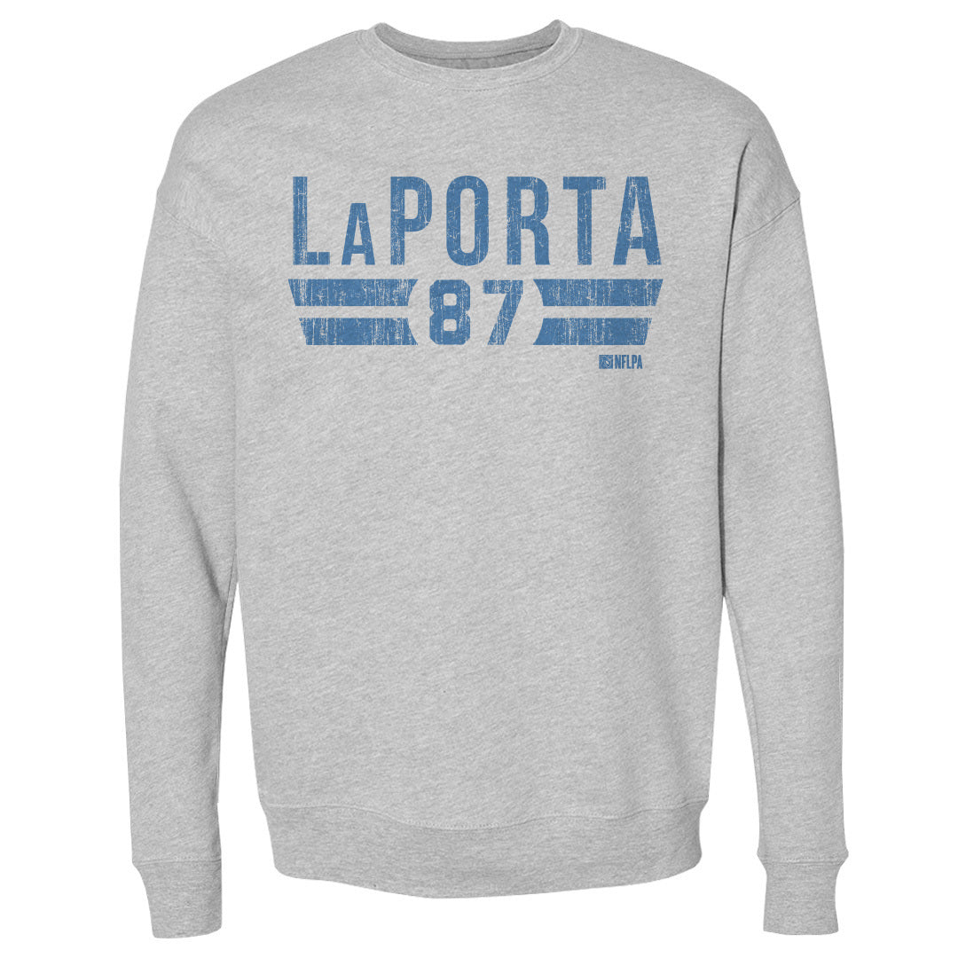 Sam LaPorta Men&#39;s Crewneck Sweatshirt | 500 LEVEL