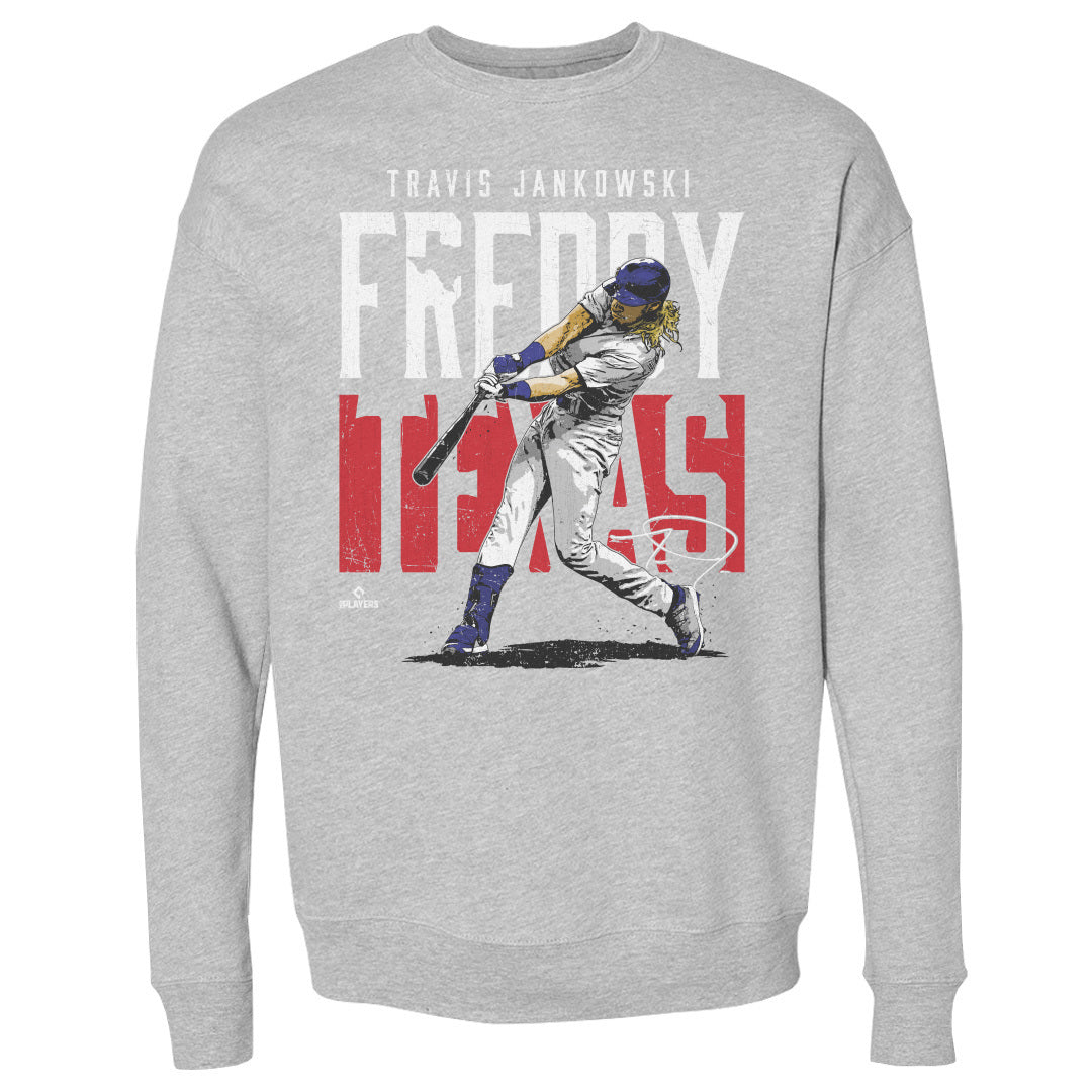 Travis Jankowski Men&#39;s Crewneck Sweatshirt | 500 LEVEL