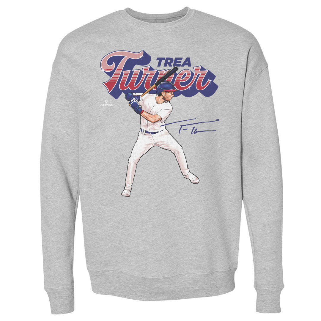 Trea Turner Men&#39;s Crewneck Sweatshirt | 500 LEVEL