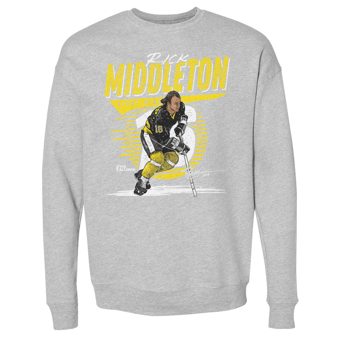 Rick Middleton Men&#39;s Crewneck Sweatshirt | 500 LEVEL