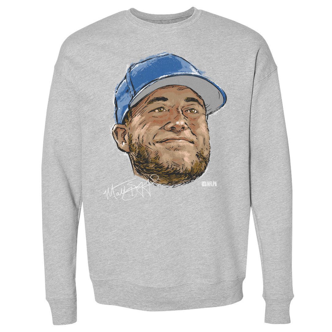 Matthew Stafford Men&#39;s Crewneck Sweatshirt | 500 LEVEL