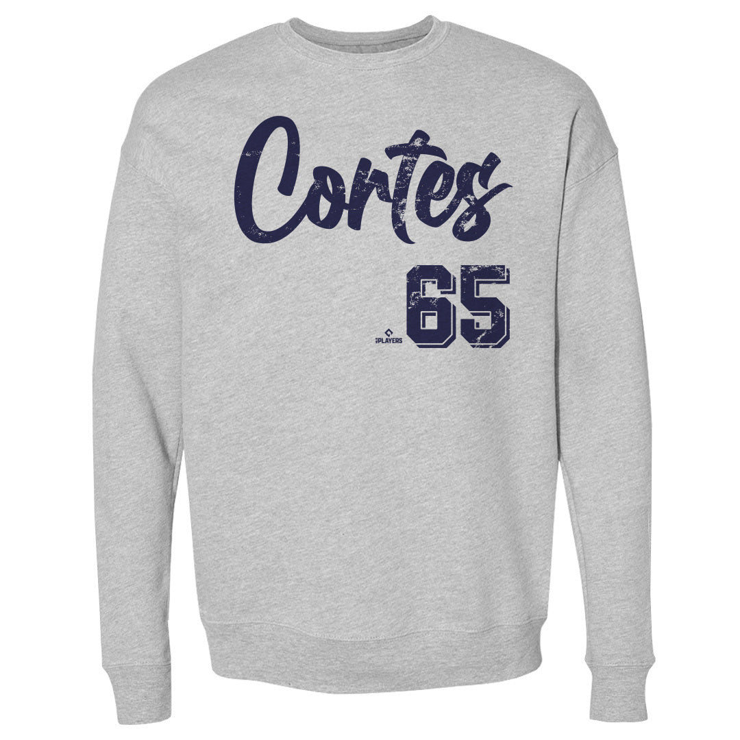 Nestor Cortes Men&#39;s Crewneck Sweatshirt | 500 LEVEL